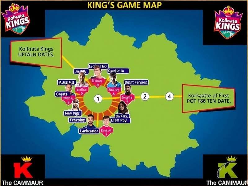 Kolkata Kings Rampage Game Map